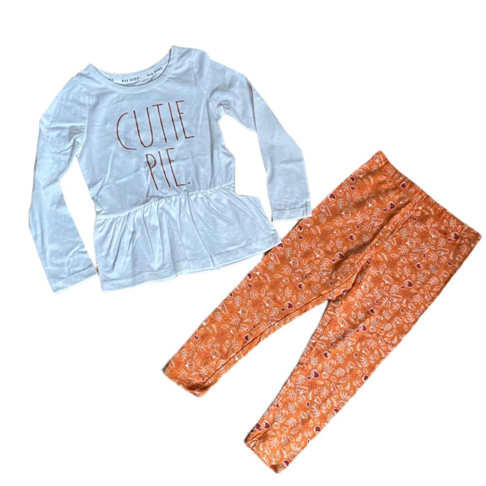 Rae Dunn matching set Cutie Pie size 5/6
